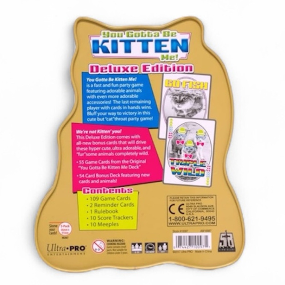 You Gotta be Kitten Me! Deluxe Edition Board Game - NWT - Picture 2 of 7